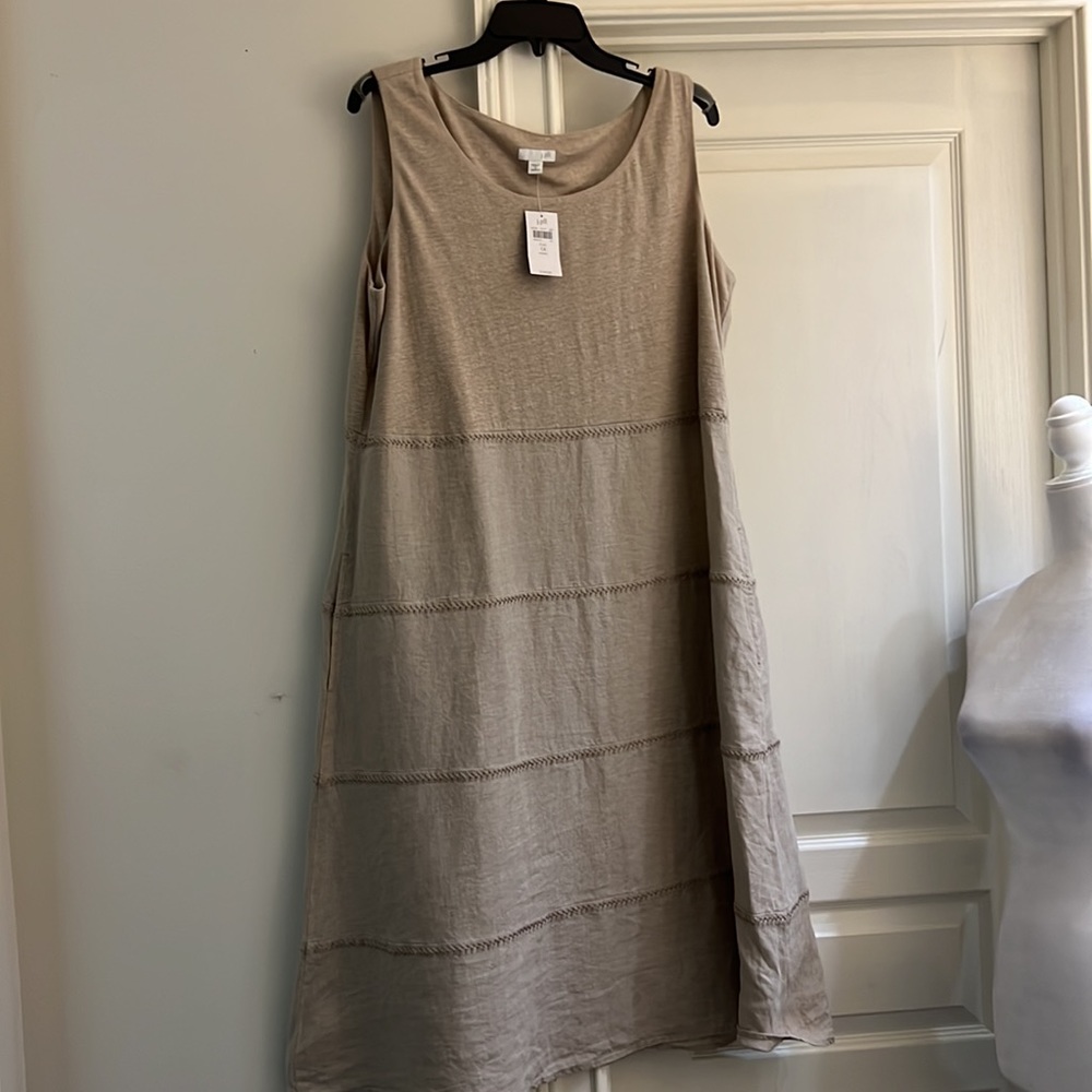 J Jill linen dress NWT size 1X